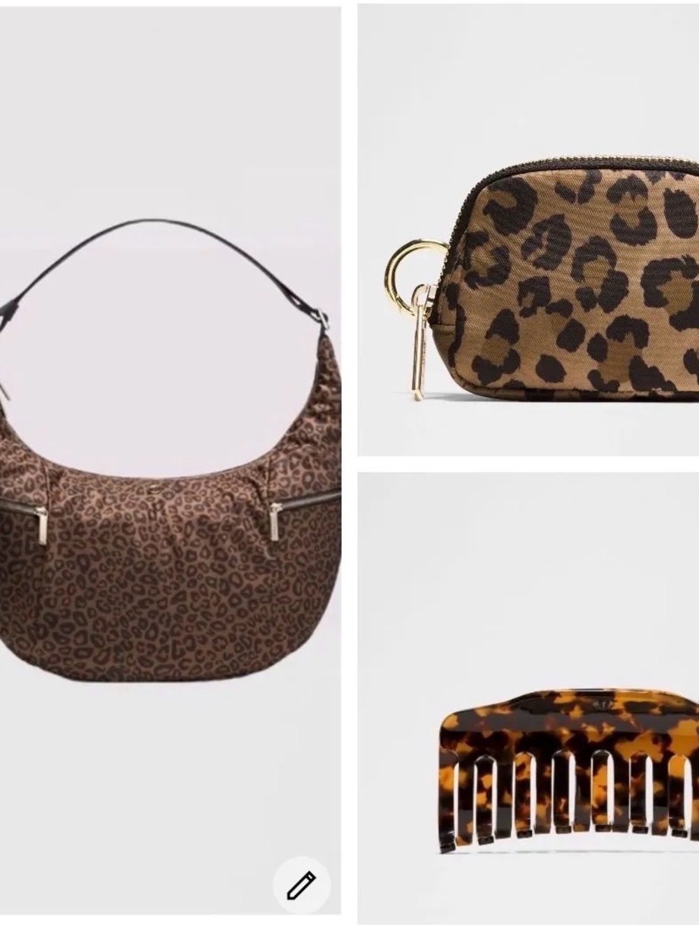 Lululemon Leopard Bundle 3 Piece See Description NWT